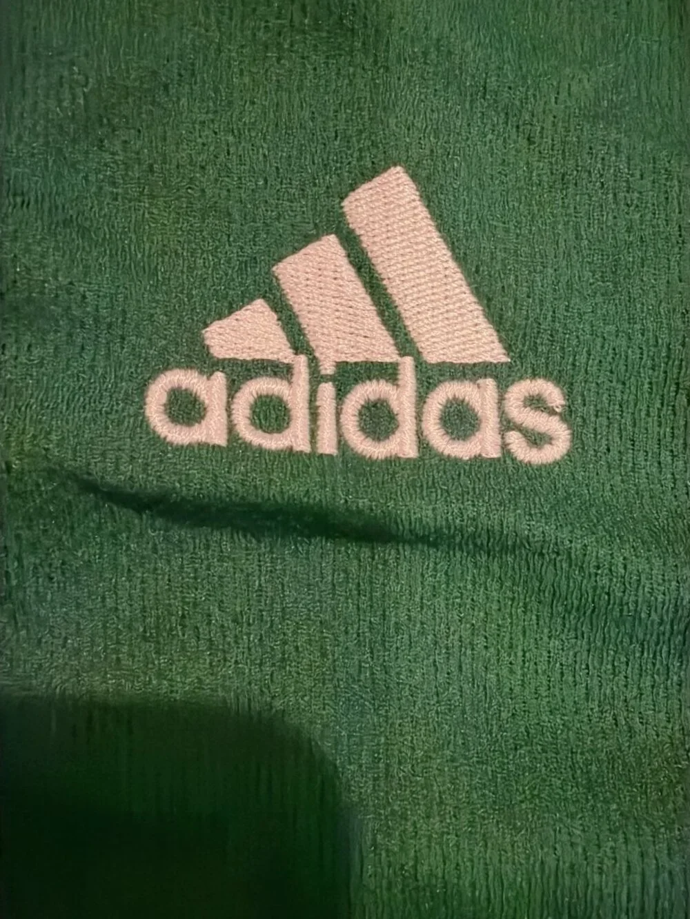 Adidas Baseball Men’s XL Green Short Sleeve 2-Button Jersey Shirt